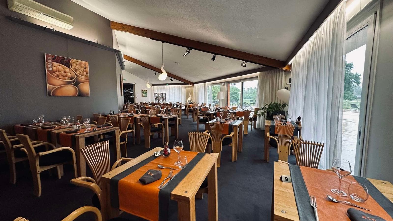 La salle du restaurant